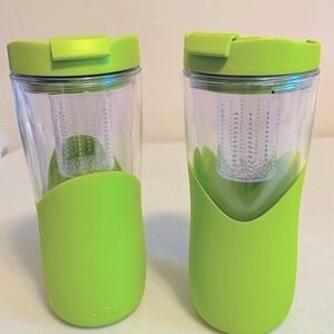 Green Infuser Travel Bottle - Brand Unknown